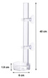 Aquarium Feeding Glass Feeding Tube 45cm