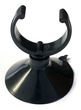 Aquarium Heater Clip Holder 35mm dia suction cup/28mm clip Black