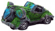 Bioscape Moss Covered Sports Car w/Bubbler 24 x 14cm