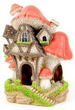 Bioscape Mushroom House Orange 14 x 11 x 17cm