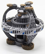 Bioscape Space Station White 14x14x14cm 