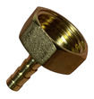 Brass Joiner 1/2inch threaded female to 6mm Barbed