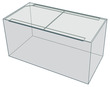 Standard Glass Aquarium 24 x 12 x 12inches high Tank only