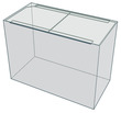 Standard Glass Aquarium 24 x 12 x 18inches high Tank only