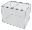 Standard Glass Aquarium 24 x 18 x 18inches high Tank only