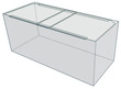 Standard Glass Aquarium 36 x 15 x 15inches high Tank Only