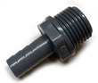 Grey PVC Joiner 1/2inch threaded male to 10mm Barbed