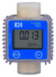 K24 Digital Water Flow Meter Vertical Type