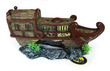 Shipwreck Fish Tank Ornament Old Vietnamese Style