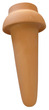 Terracotta Discus Spawning Cone Discus Breeding Cone 28cm Tall